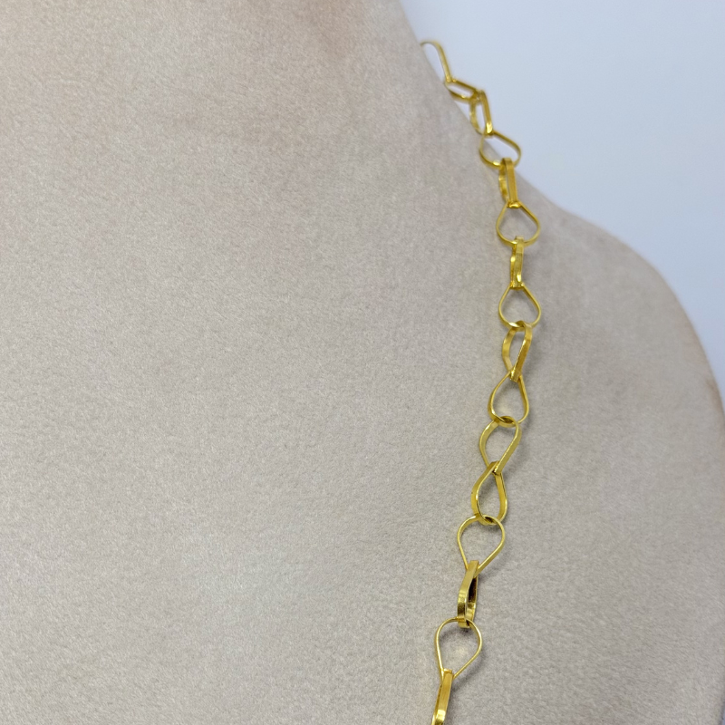 chaîne maille épi en Or 750/ Bijouterie Rigolet