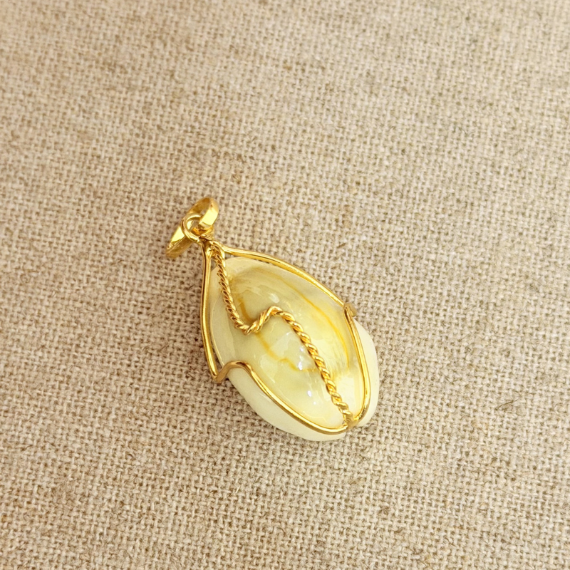 Pendentif Coquillage Élégant en Argent 925| Bijouterie Rigolet