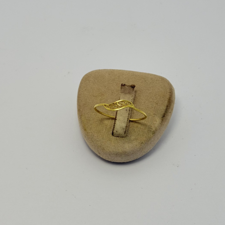 Bague Petite Feuille Filigrane en Or 750| Bijouterie Rigolet