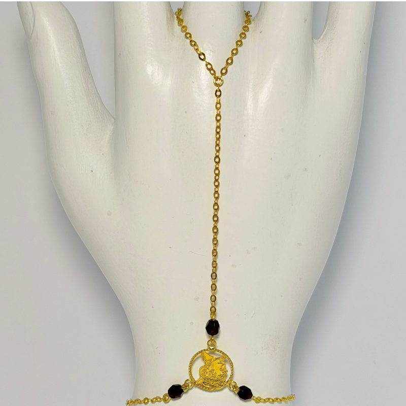 Bracelet Bague Tête Cayennaise en Or 750 | Bijouterie Rigolet