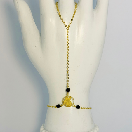 Bracelet Bague Carte de la Guyane en or 18 carats – Bijouterie Rigolet