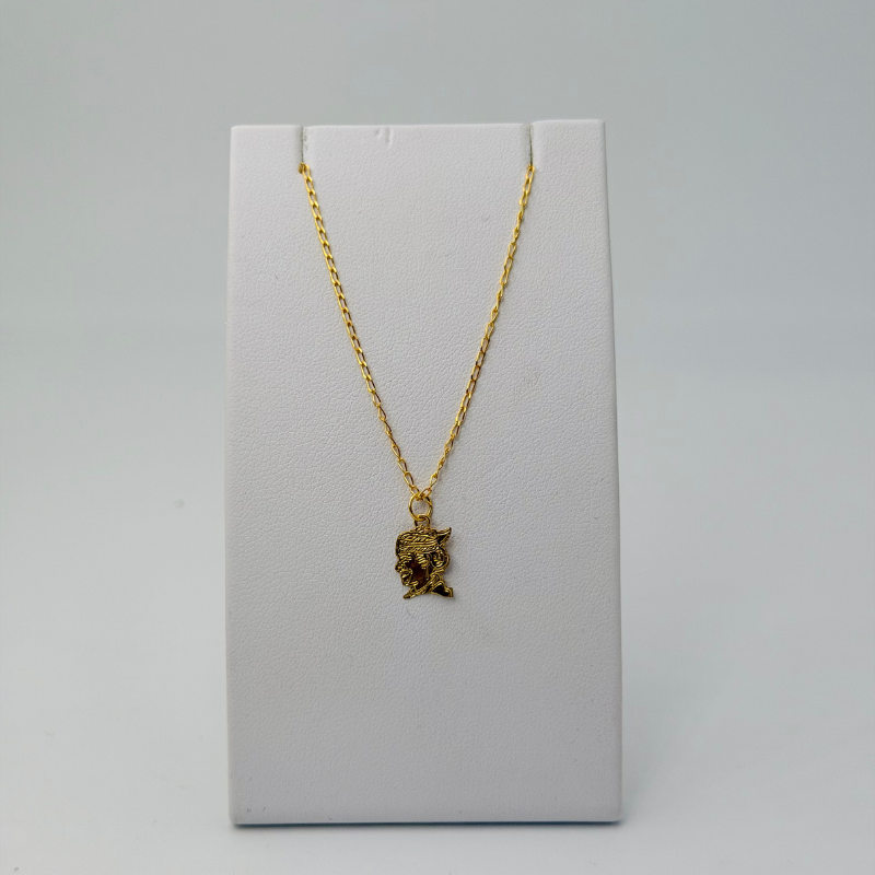 Chevillière Tête Cayennaise en or 18 carats – Bijouterie Rigolet