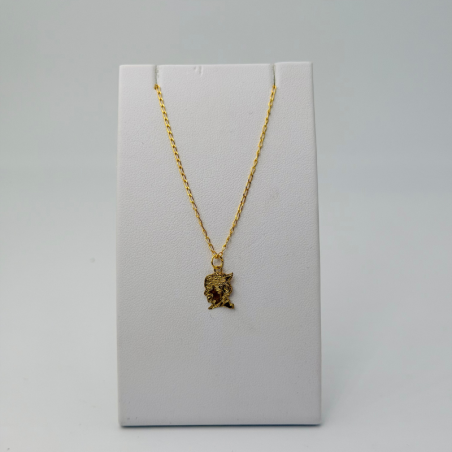 Chevillière Tête Cayennaise en or 18 carats – Bijouterie Rigolet