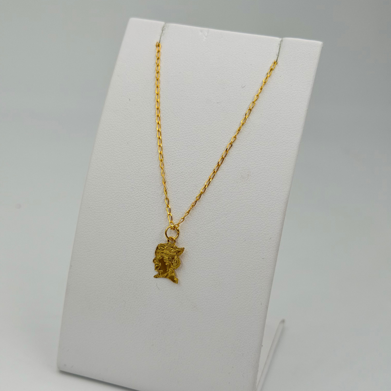 Chevillière Tête Cayennaise en or 18 carats – Bijouterie Rigolet