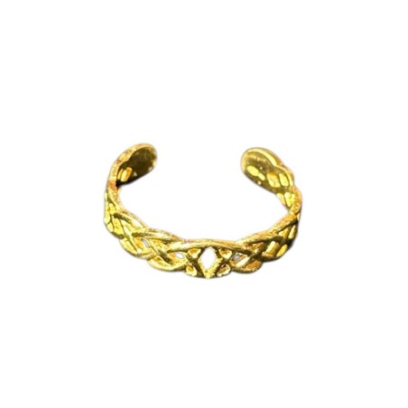 Bague d'orteils tressé