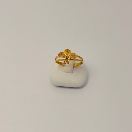 Bague Trèfle Filli en or 18 carats – Bijouterie Rigolet
