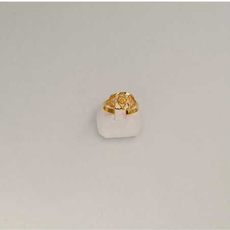 Bague 3 maille comcombre en or 18 carats – Bijouterie Rigolet