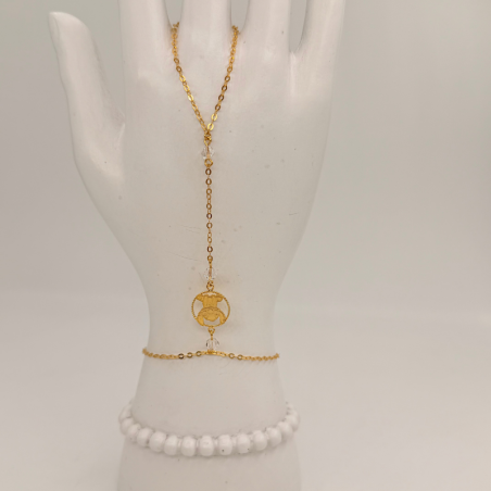 stitch crystal blanc