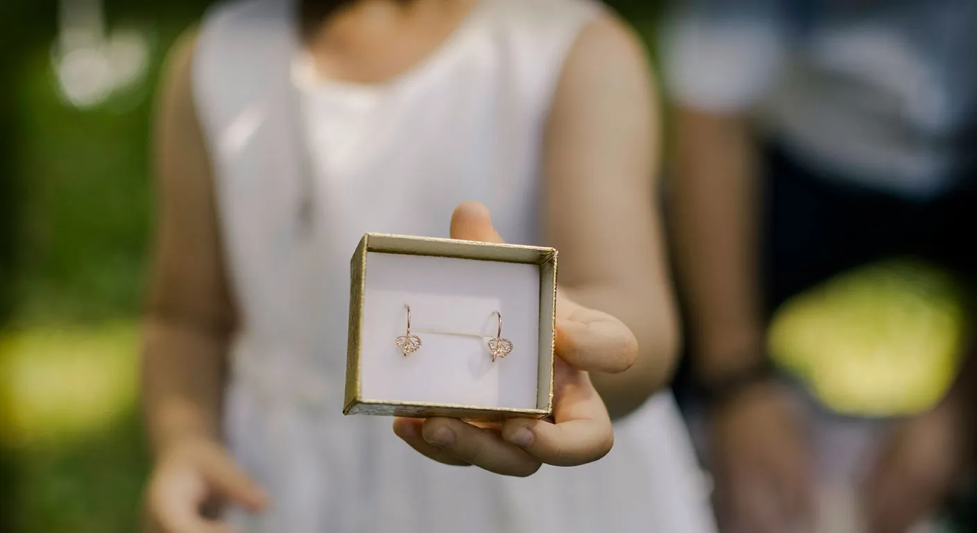 Boucle d'oreille fille